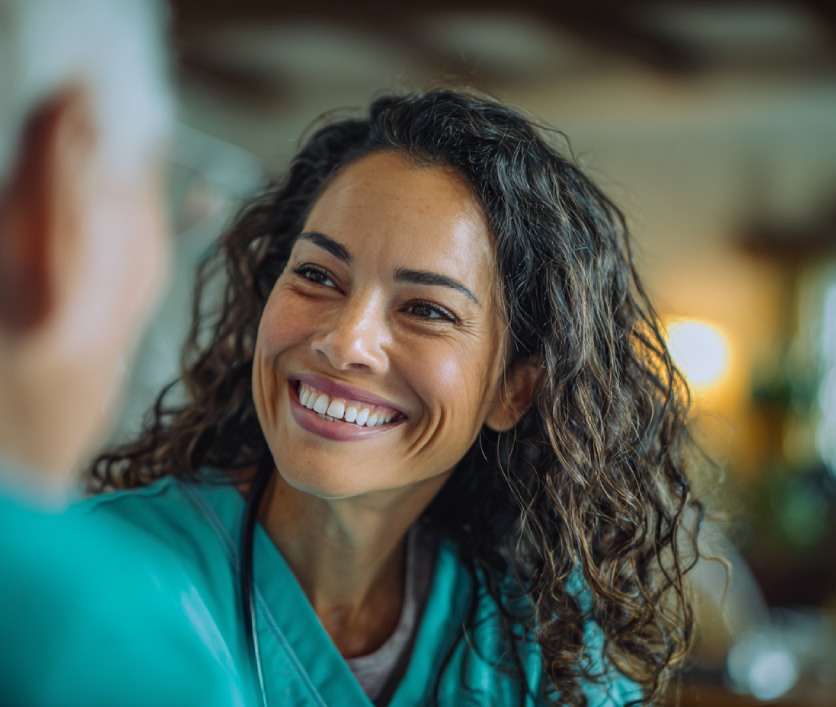 infirmière pour soins à domicile