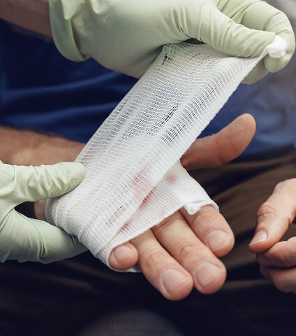 Soins de plaies complexes